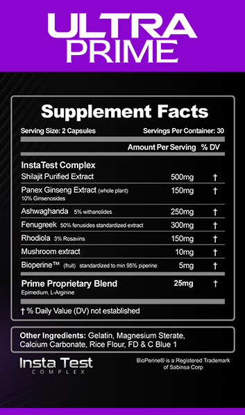 Supplement Fact Prime